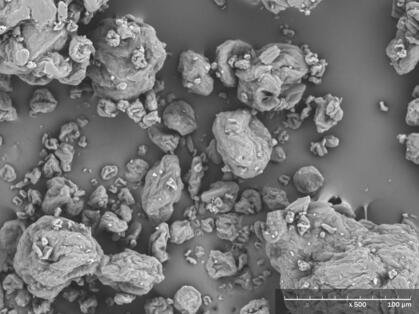 MCG Pulver gesputtert