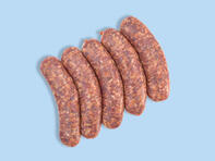 Alginat-Darm für frische Bratwurst
