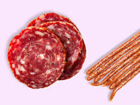 Rohe fermentierte Würstchen