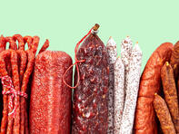 Alginatdärme für rohe fermentierte Wurstwaren
