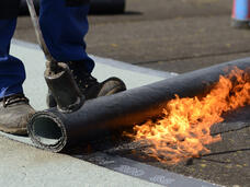 Polymer-modifizierte Bitumenfolie