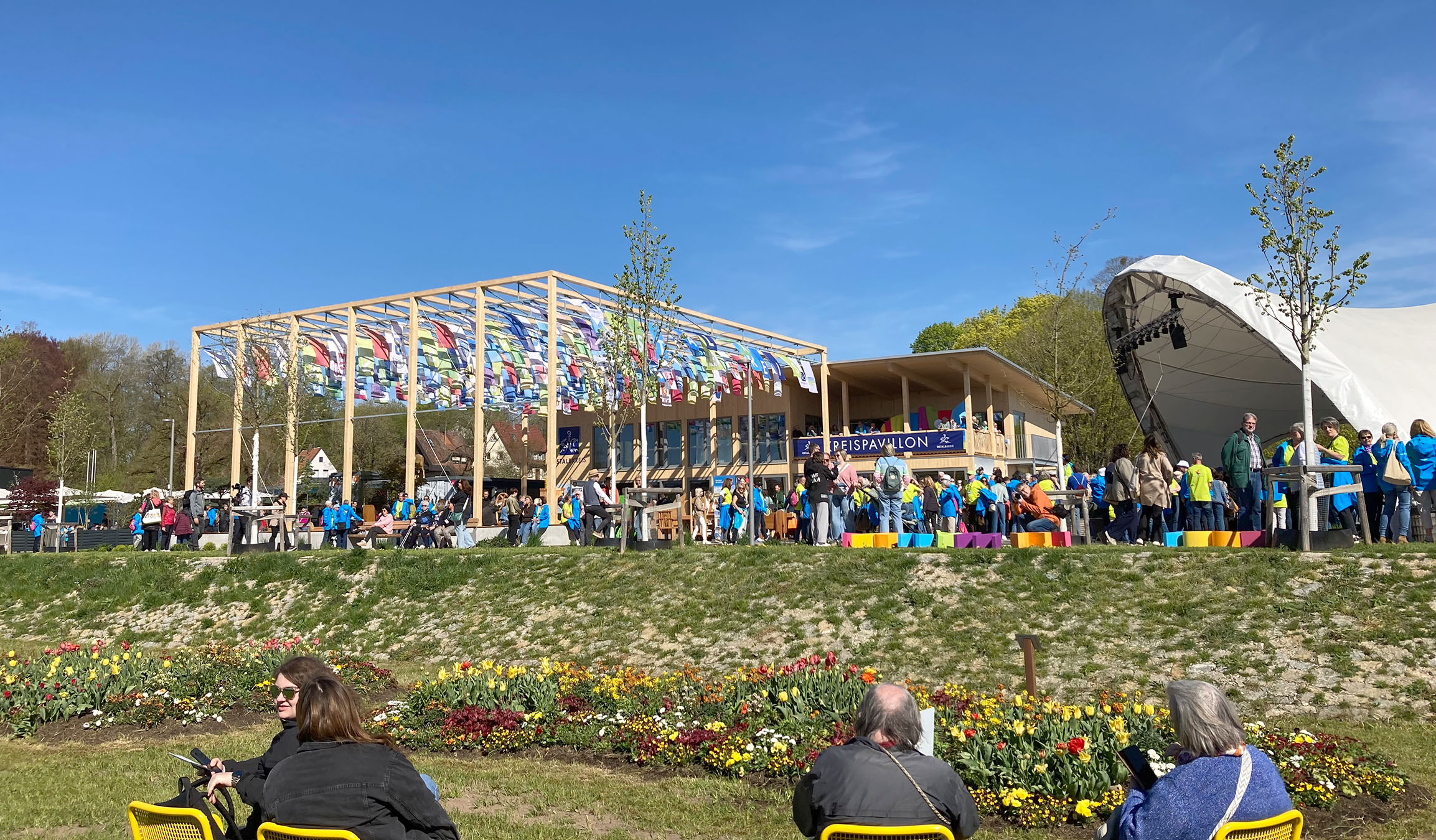 Die Landesgartenschau Ellwangen 2026 ist heute erfolgreich gestartet  - JRS ist mit mehreren interessanten Aktivitäten eingebunden.