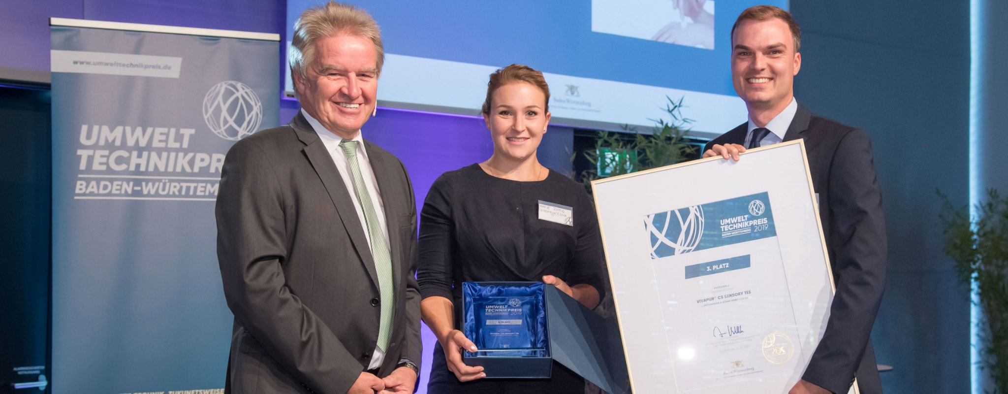 Le JRS reçoit le prix de l'écotechnologie du Bade-Wurtemberg 2019