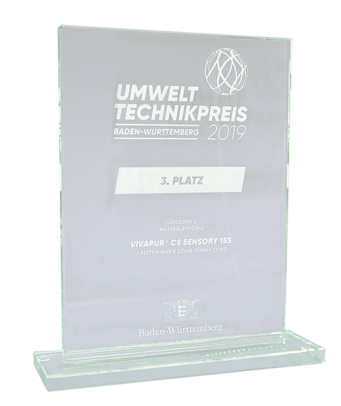 JRS erhält Umwelttechnikpreis Baden-Württemberg 2019