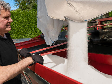 Vermeiden Sie Staubdrifts mit ARBOCEL Anti-Dust.
