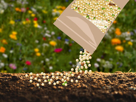 Streckmittel für gleichmäßige Aussaat